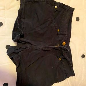 Black shorts
